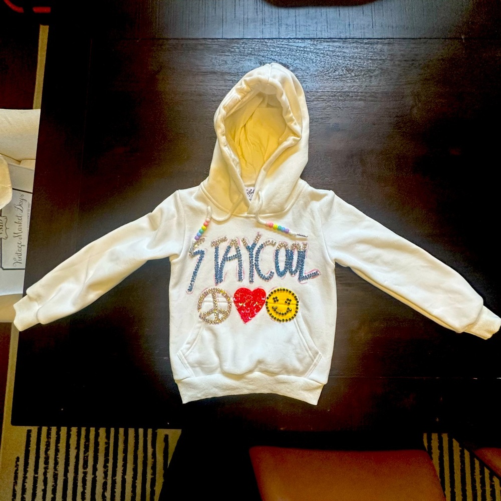 Lola + the boys detailed sweatshirt. Worn maybe twice. Excellent condition.